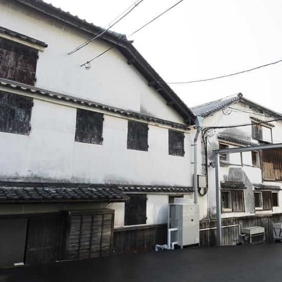 デニム生地の天山酒造オリジナル商品「前掛け（天山）」-天山