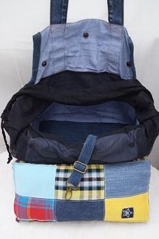 楽天市場】1点もの！！Ragstarリメイクキャリーバッグ 【RAG