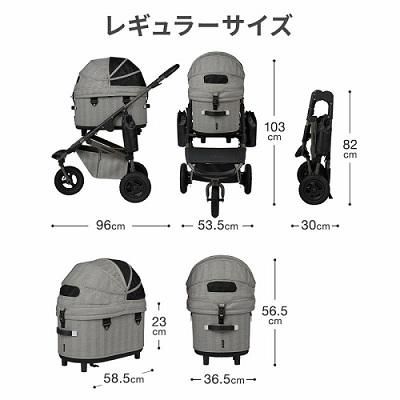 ペットカート 【AIR BUGGY DOME3 SET プレミア レギュラー ペットカート 【AIR BUGGY DOME3 SET プレミア レギュラー