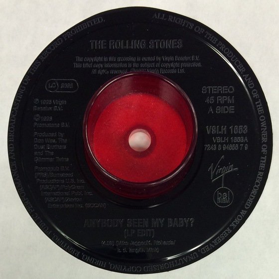 ROLLING STONES / ANYBODY SEEN MY BABY? [LP EDIT.] - Red Ring Records