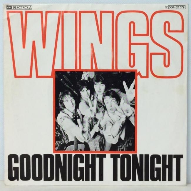 Wings／Goodnight Tonight 12インチレコード 未開封新品 WINGS Goodnight Tonight 12inchレコード - メルカリ