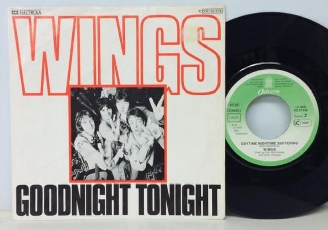 Wings／Goodnight Tonight 12インチレコード 未開封新品 WINGS Goodnight Tonight 12inchレコード - メルカリ
