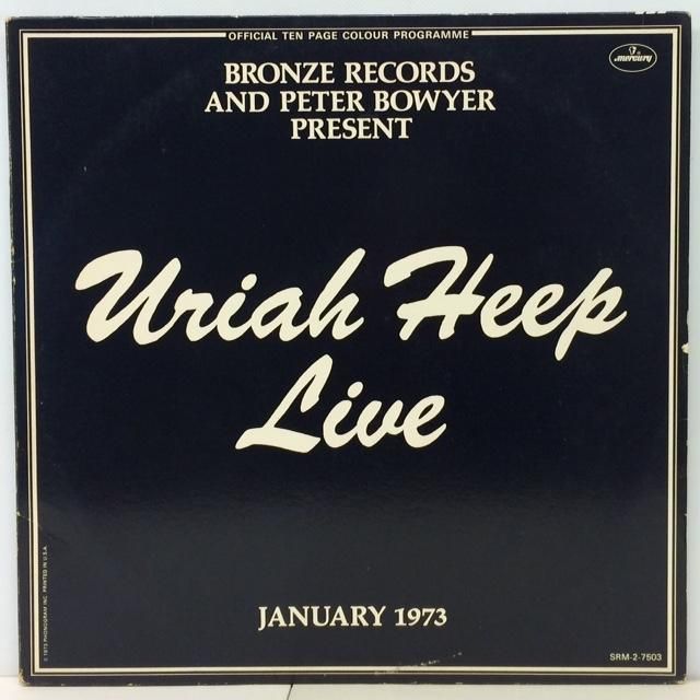 ユーライア・ヒープ・ライヴ Uriah Heep – Uriah Heep Live – 2 x Vinyl (Gatefold, LP