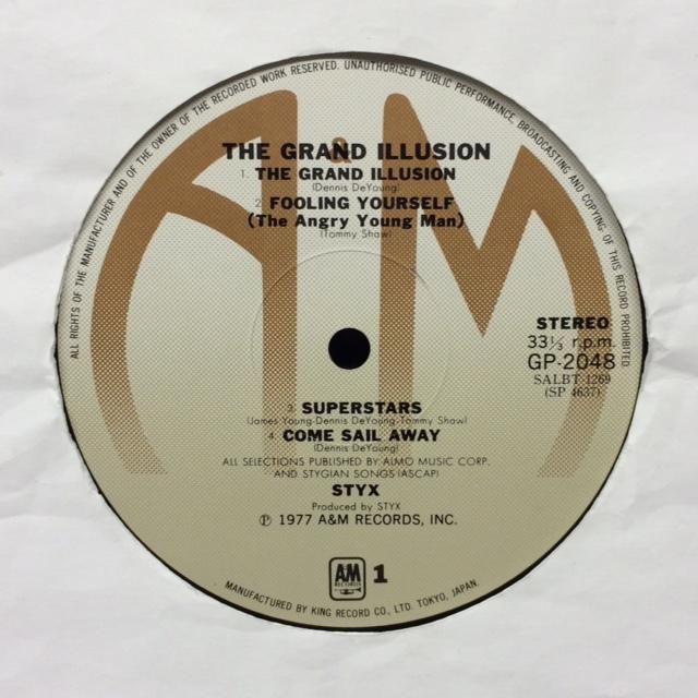 STYX / THE GRAND ILLUSION (JPN) - Red Ring Records