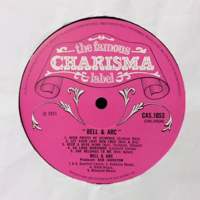 BELL + ARC ukオリジナル盤 EX品
