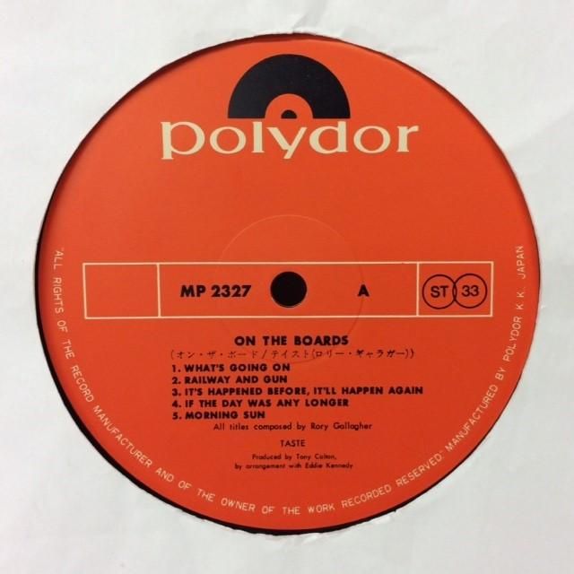 CD Taste On The Boards UICY93973PROMO Polydor 紙ジャケ プロモ /00110 Amazon.com: On The Boards: CDs & Vinyl