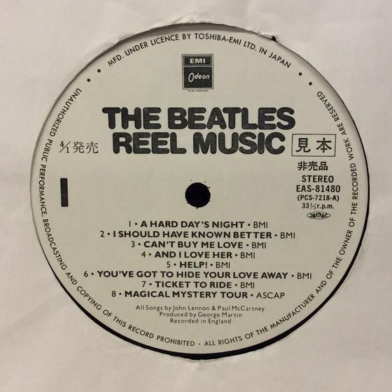 希少UK盤/The Beatles Reel Music 希少UK盤/The Beatles Reel Music