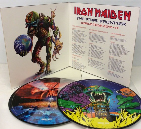 IRON MAIDEN / EN VIVO ! (PIC) - Red Ring Records