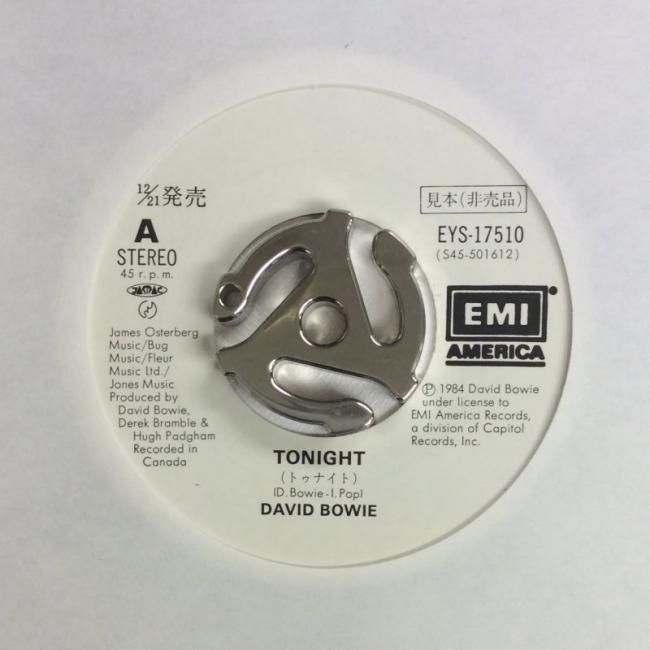 DAVID BOWIE / TONIGHT (JPN, WLP) - Red Ring Records
