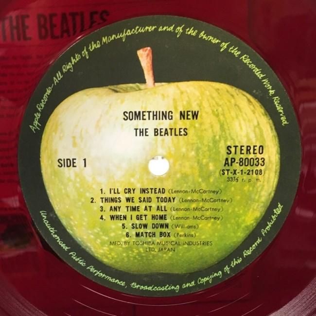 The Beatles / Something New 東芝音工赤盤 The Beatles / Something New 東芝音工赤盤 - メルカリ