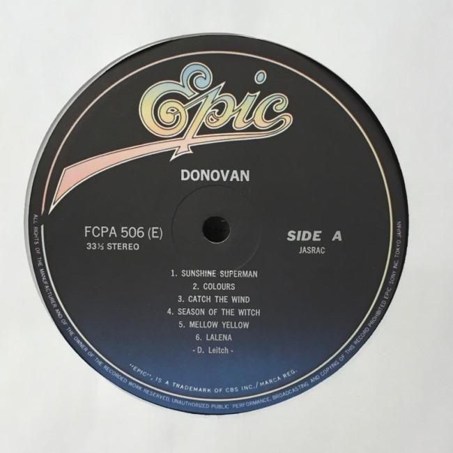 DONOVAN / DONOVAN (JPN, RECORD CLUB ISSUE) - Red Ring Records