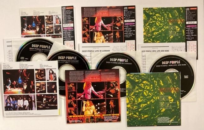 DEEP PURPLE / LOT OF 6 CD: TEICHIKU mini-LP COMPLETE SET