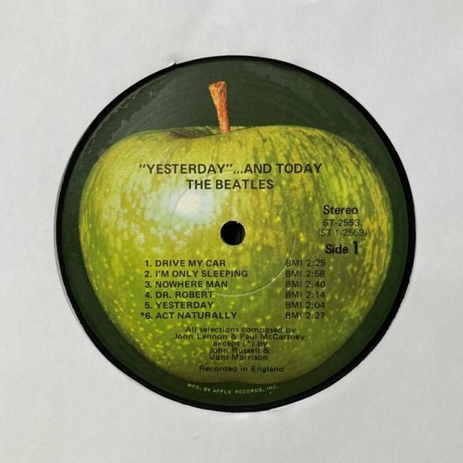 US初回/The Beatles' Yesterday And Today THE BEATLES – Yesterday
