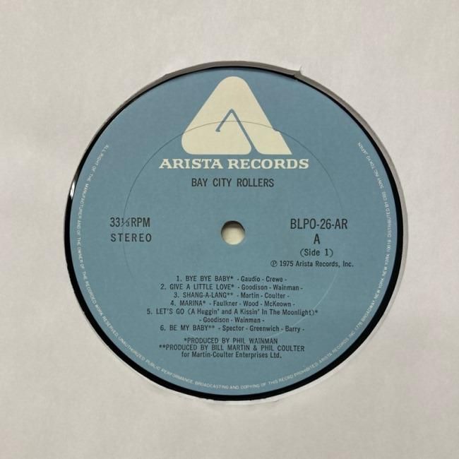 BAY CITY ROLLERS / BAY CITY ROLLERS (JPN) - Red Ring Records