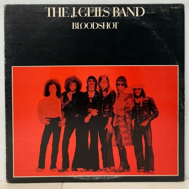 J.Geils Band Bloodshot J.ガイルズ バンド Promo J. GEILS BAND / BLOODSHOT - Red Ring Records