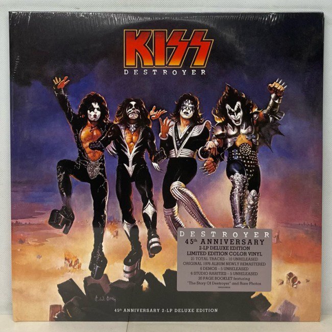 KISS / DESTROYER 45th ANNIVERSARY - Red Ring Records