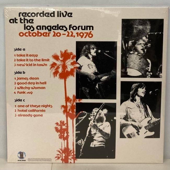 米2discs LP Eagles Live At The Forum 76 R1667034 Asylum Records /00660 Amazon.com: Live at the Forum '76: CDs & Vinyl