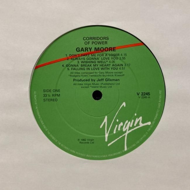 Gary Moore LPレコード５枚セット Gary Moore LP 1982 Japanese only compilation rock guitar record