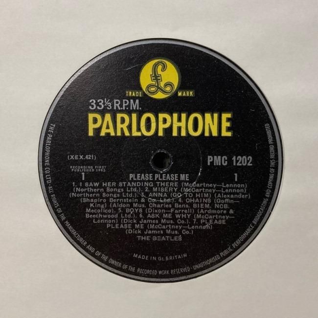 BEATLES / PLEASE PLEASE ME - Red Ring Records