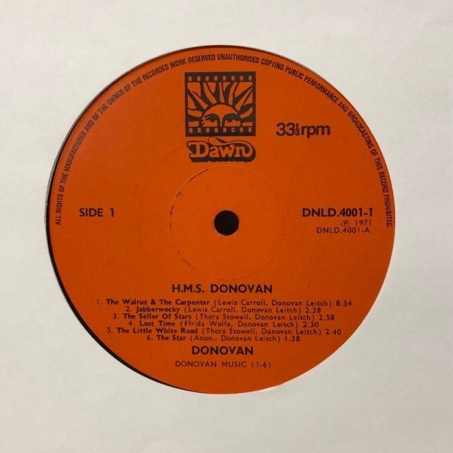 セール特別価格 DONOVAN HMS UK Dawn オリジナル billard-akademie