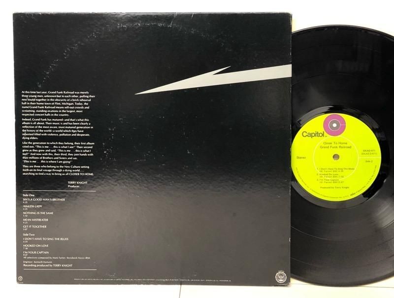 GRAND FUNK RAILROAD / CLOSER TO HOME - Red Ring Records