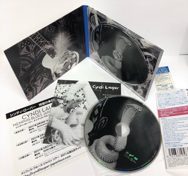 CYNDI LAUPER Feat. Charlie Musselwhite MEMPHIS BLUES +2 (JPN) Red Ring  Records