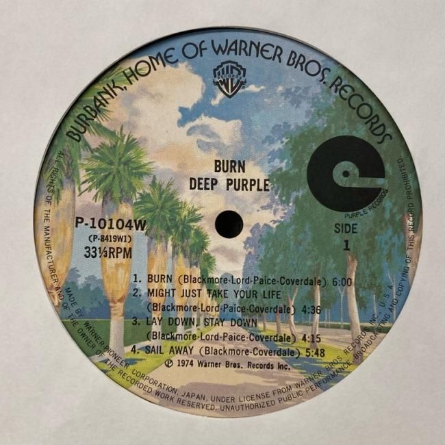 DEEP PURPLE / BURN (JPN) - Red Ring Records