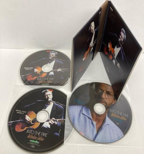 ERIC CLAPTON / 931027 INTO THE FIRE DEFINITIVE EDITION - Red