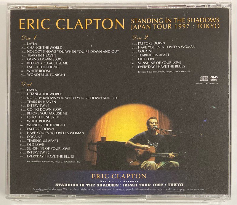 Eric Clapton STANDING IN THE SHADOWS