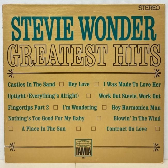 STEVIE WONDER / GREATEST HITS - Red Ring Records