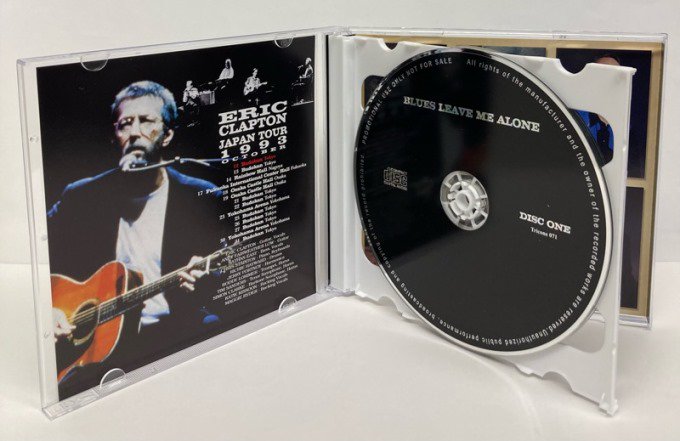 ERIC CLAPTON / 931012 JAPAN TOUR 1993: BLUES LEAVE ME ALONE - Red Ring  Records