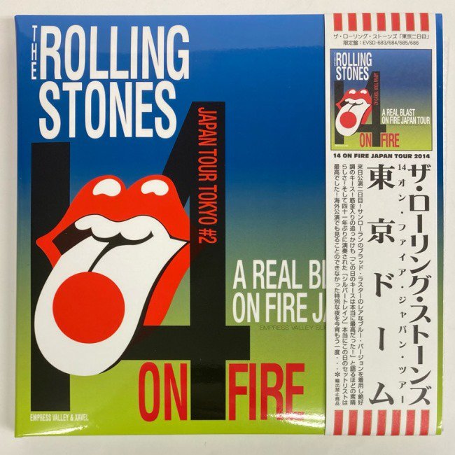 ROLLING STONES / 14 ON FIRE JAPAN TOUR BOX SET - Red Ring Records