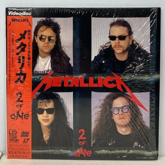 メタリカ/2 of one レーザーディスク METALLICA / 2 OF ONE (20 cm) - Red Ring Records