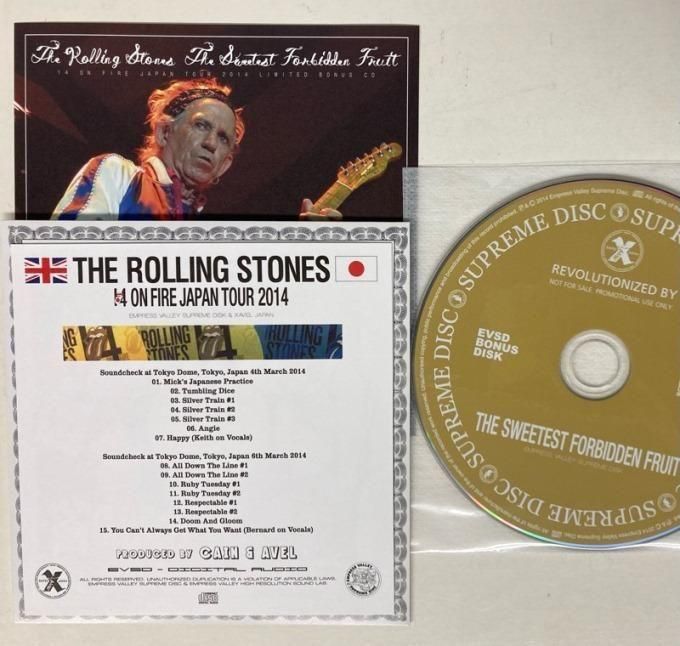 ROLLING STONES / 140221+ 14 ON FIRE JAPAN TOUR BOX SET - Red Ring