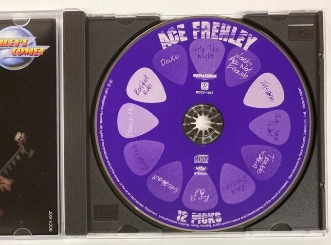 KISS ACE FREHLEY ピクチャーレコード 　　 　　　★限定版★ KISS ACE FREHLEY 限定盤ピクチャー・レコード 新品