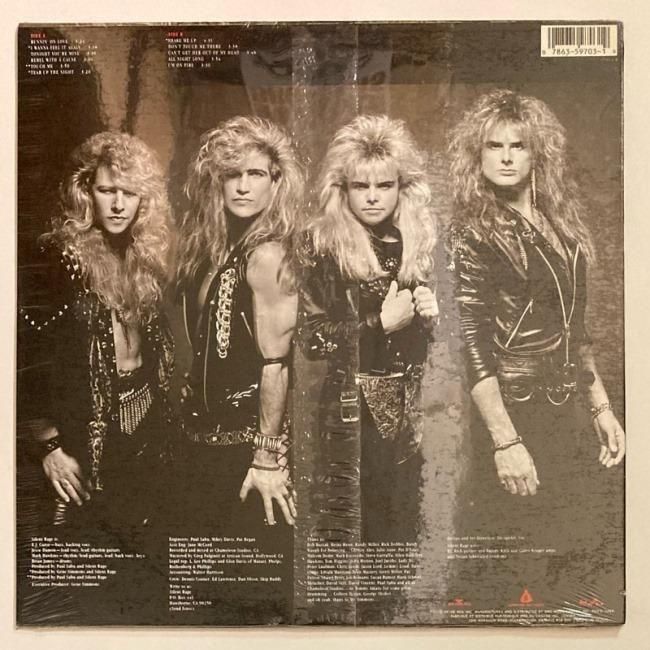 SILENT RAGE / DON'T TOUCH ME THERE - Red Ring Records