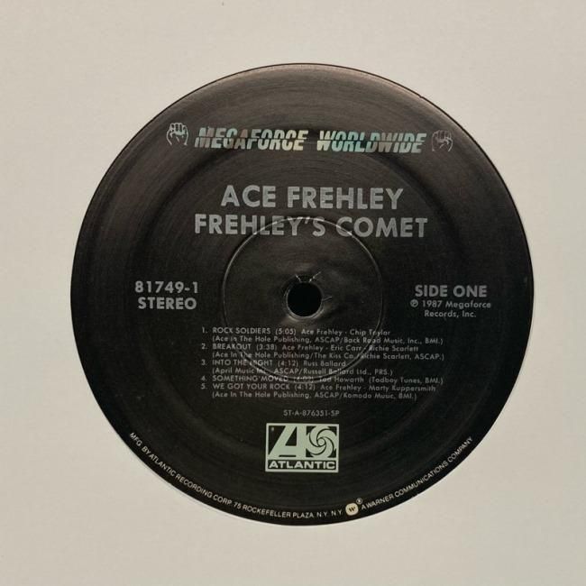 ACE FREHLEY (KISS) / FREHLEY'S COMET - Red Ring Records