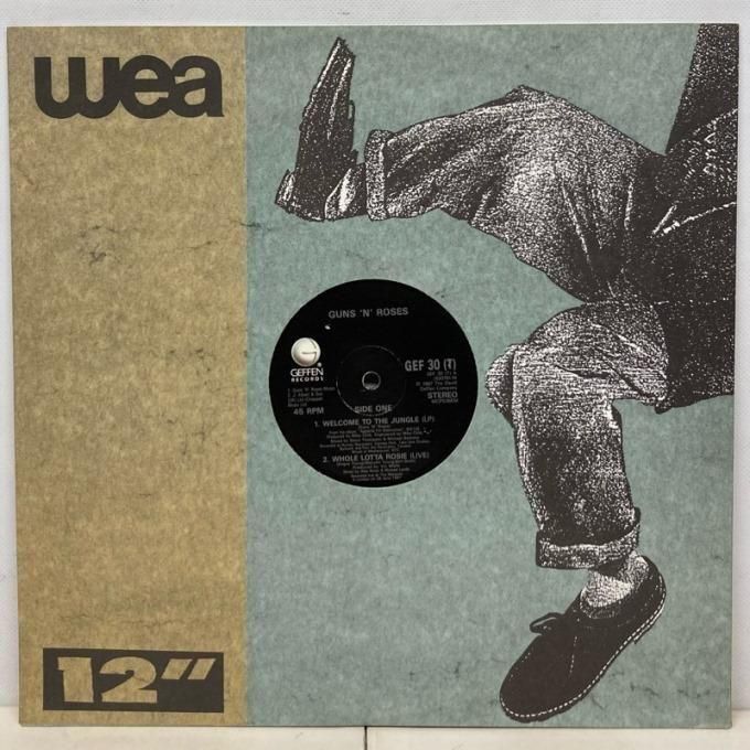 GUNS N' ROSES / Welcome To The Jungle (UK) - Red Ring Records