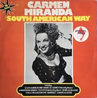 Carmen Mirandasouth American Way Lp パライソレコード Carmen Mirandasouth American Way Lp パライソレコード