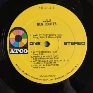 LULU new routes　soul スワンプ ロック　レアグルーヴ LULU new routes soul スワンプ ロック レアグルーヴ レコード