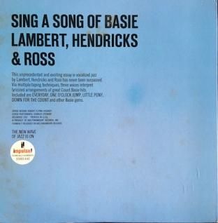LAMBERT, HANDPICKS & ROSSSing A Song Of Basie (LP) - パライソレコード