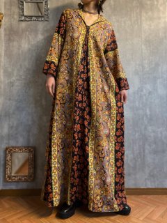 1970s BOHO MAXI DRESS