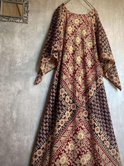 1970s PAKISTAN COTTON BOHO DRESS - Chief vintage