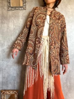 1990s PAISLEY LONG JACKET