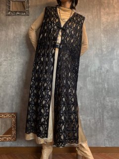 <img class='new_mark_img1' src='https://img.shop-pro.jp/img/new/icons14.gif' style='border:none;display:inline;margin:0px;padding:0px;width:auto;' />1980s SHEER LONG VEST