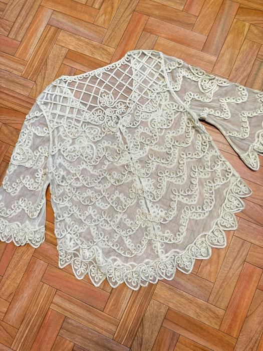 至極の一品 vintage 90s イタリア製 モヘタカーディガン 金