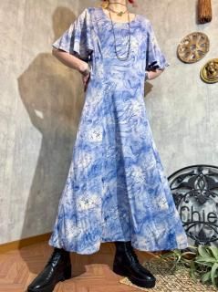 <img class='new_mark_img1' src='https://img.shop-pro.jp/img/new/icons14.gif' style='border:none;display:inline;margin:0px;padding:0px;width:auto;' />6/13()21:00䳫ϡ1970s MARBLE PATTERN MAXI DRESS