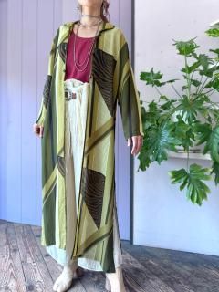 1970s ART PATTERN HAORI
