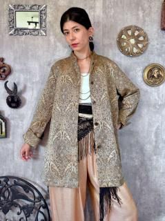 1980s ORIENTAL PATTERN JACKET