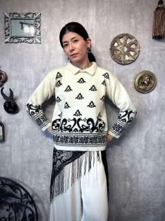 <img class='new_mark_img1' src='https://img.shop-pro.jp/img/new/icons14.gif' style='border:none;display:inline;margin:0px;padding:0px;width:auto;' />11/21()22:00䳫ϡۡNo.11970s DESIGN SWEATER